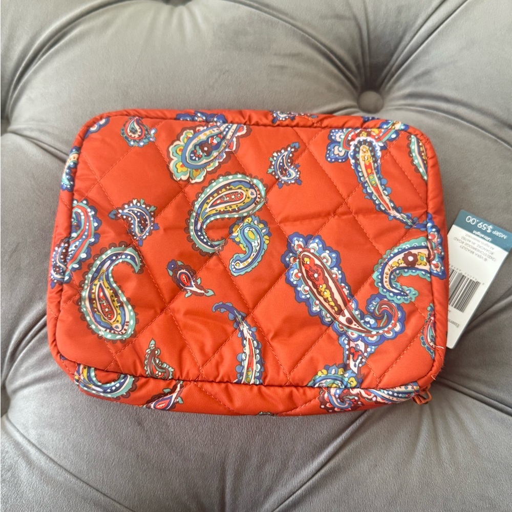 Vera Bradley Red Paisley Travel Bag
